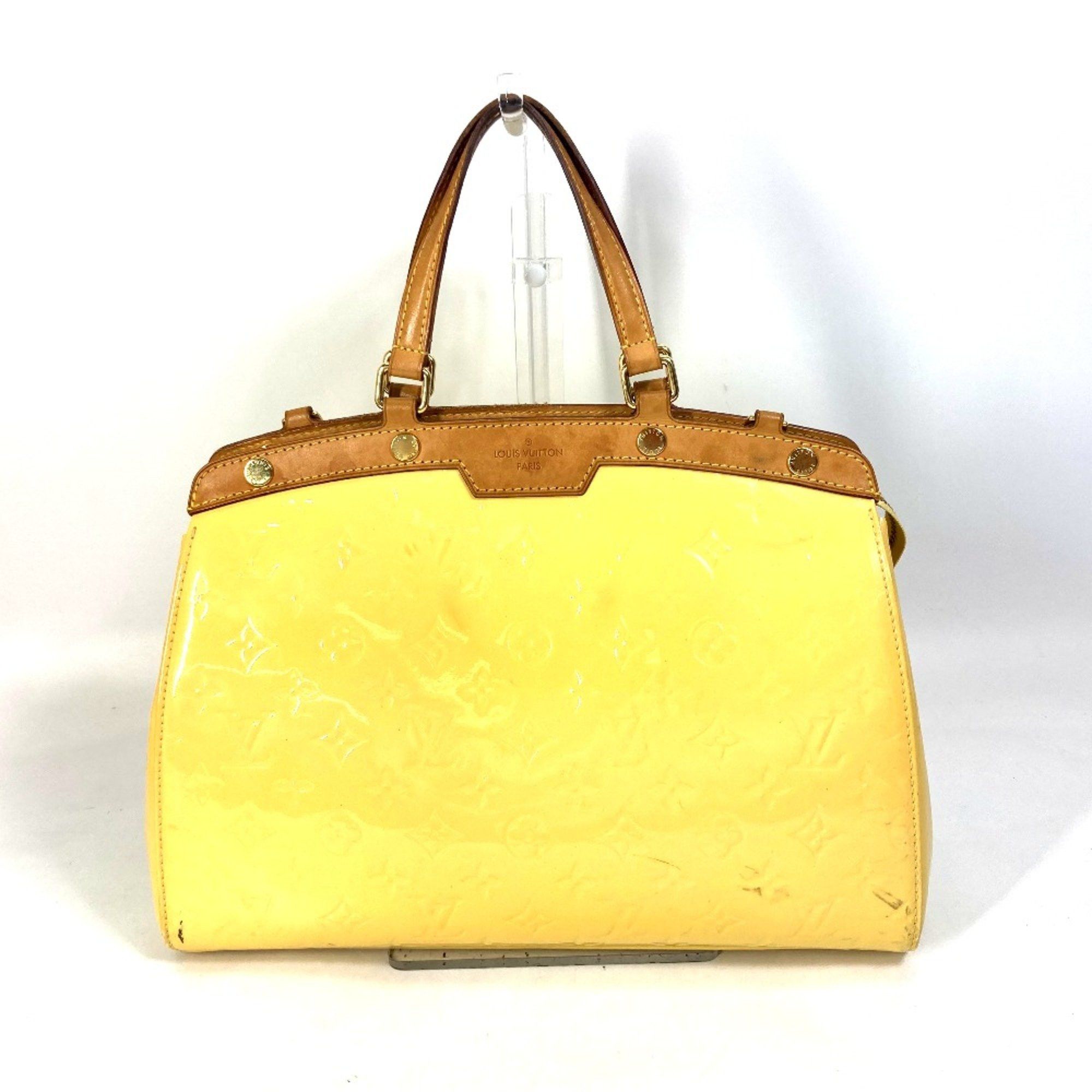Louis Vuitton Louis Vuitton M90108 MonogramVernis Bag Hand Bag Citrine yellow Size ONE SIZE - 1 Thumbnail