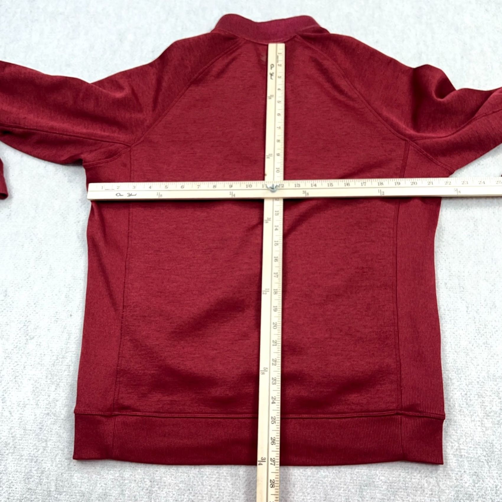 Under Armour Under Armour Sweatshirt Men Large Red Pullover 1/4 Zip Mock Neck Fleece Storm Regular Size L, Red, Sweatshirt, Men Size US L / EU 52-54 / 3 - 5 Thumbnail