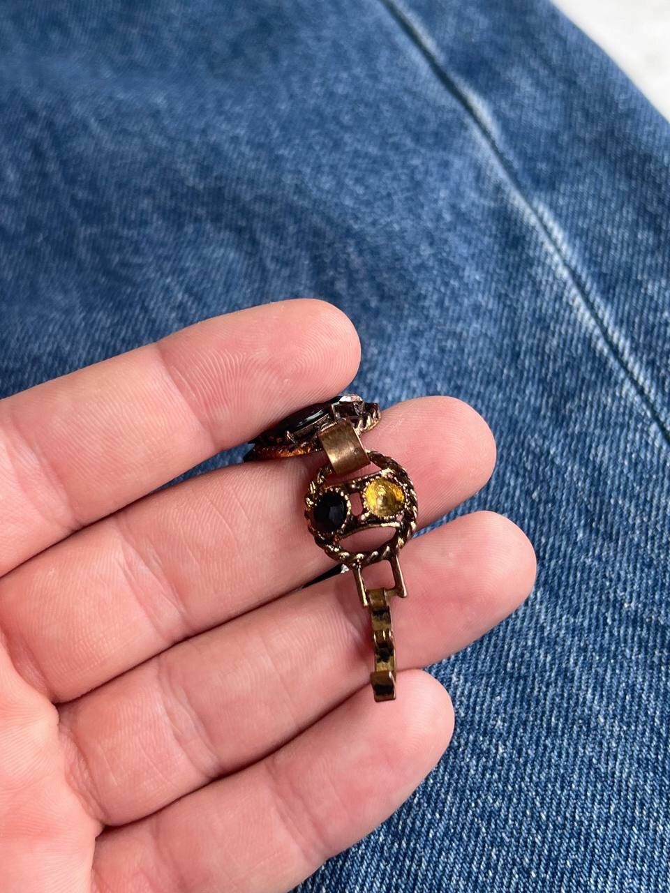 Japanese Brand × Vintage Vintage Japanese style Crystals futuristic Watch Bracelet Size ONE SIZE - 3 Thumbnail