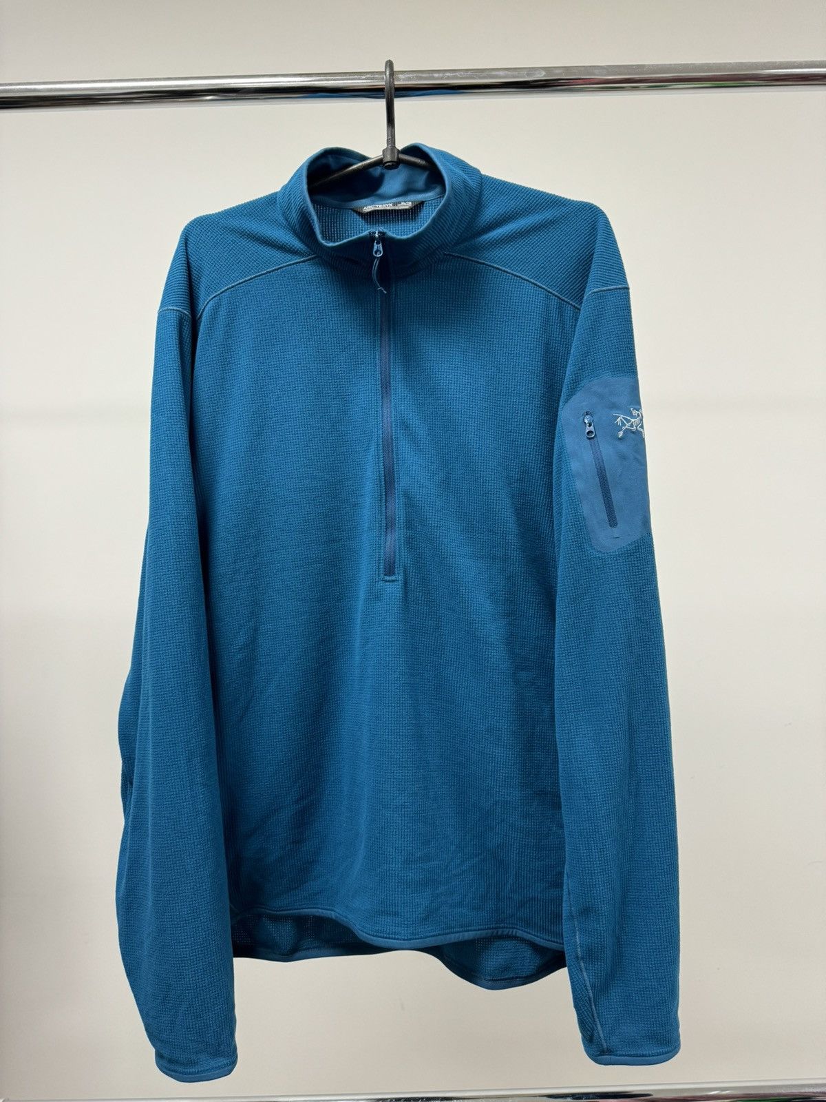 Arc'teryx Arcteryx Mens 1/4 Zip Mock Neck Thermal Pullover Size US XL / EU 56 / 4 - 1 Thumbnail