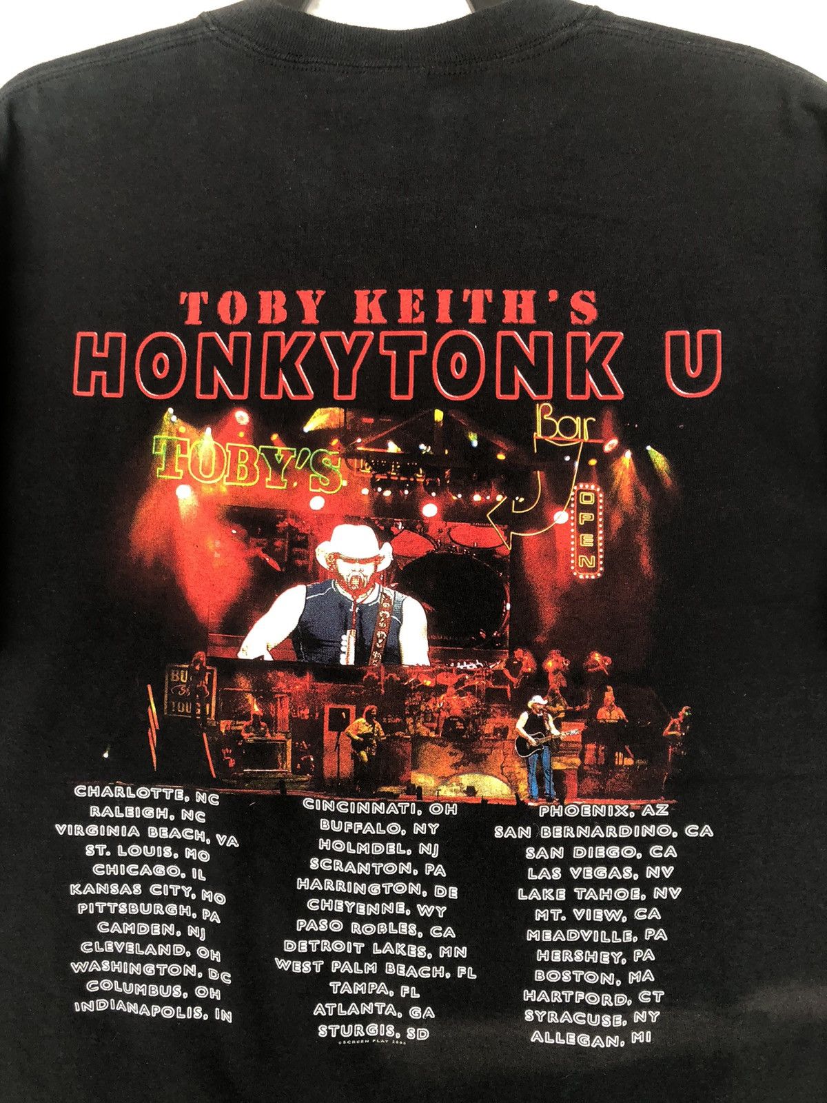 Band Tees Vintage TOBY KEITH Country Band Tee Size US L / EU 52-54 / 3 - 10 Thumbnail
