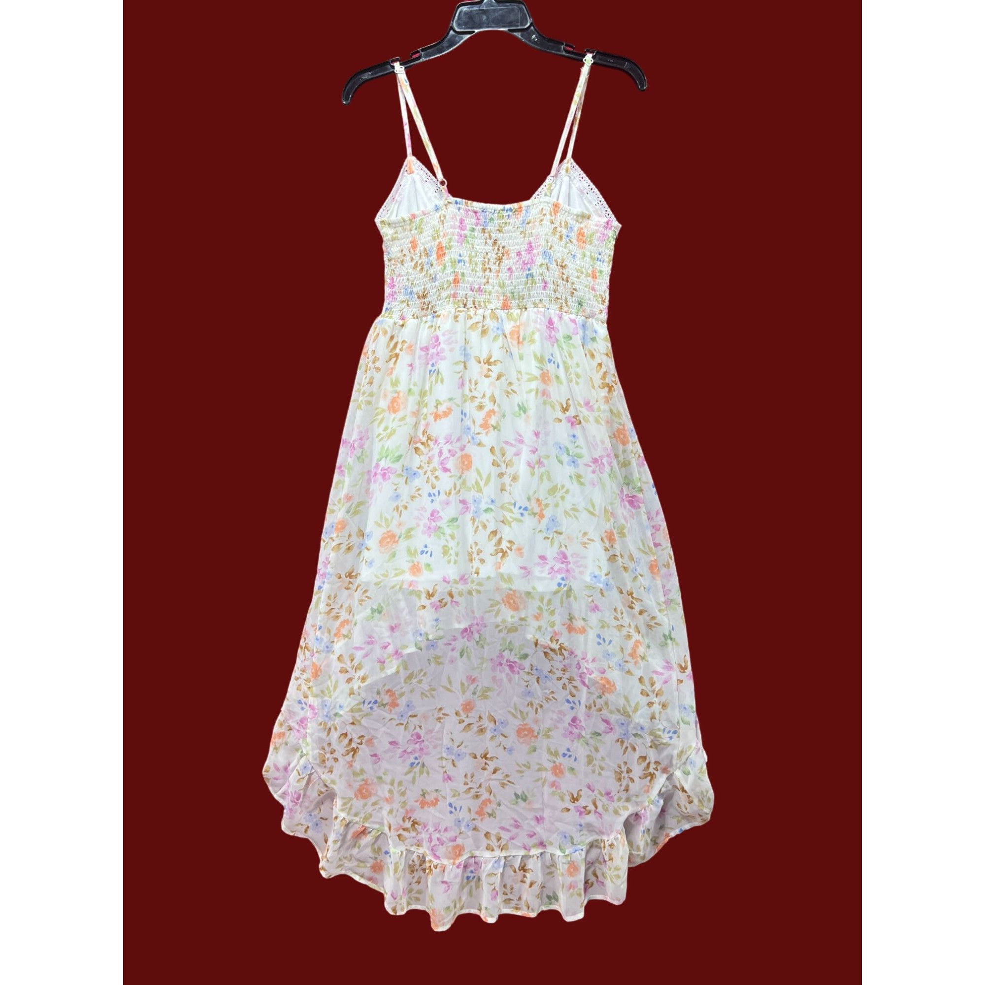 rue21 Rue 21 - Women's Summer Sleeveless High Low Hem Ruffle Flora Size M / US 6-8 / IT 42-44 - 2 Thumbnail