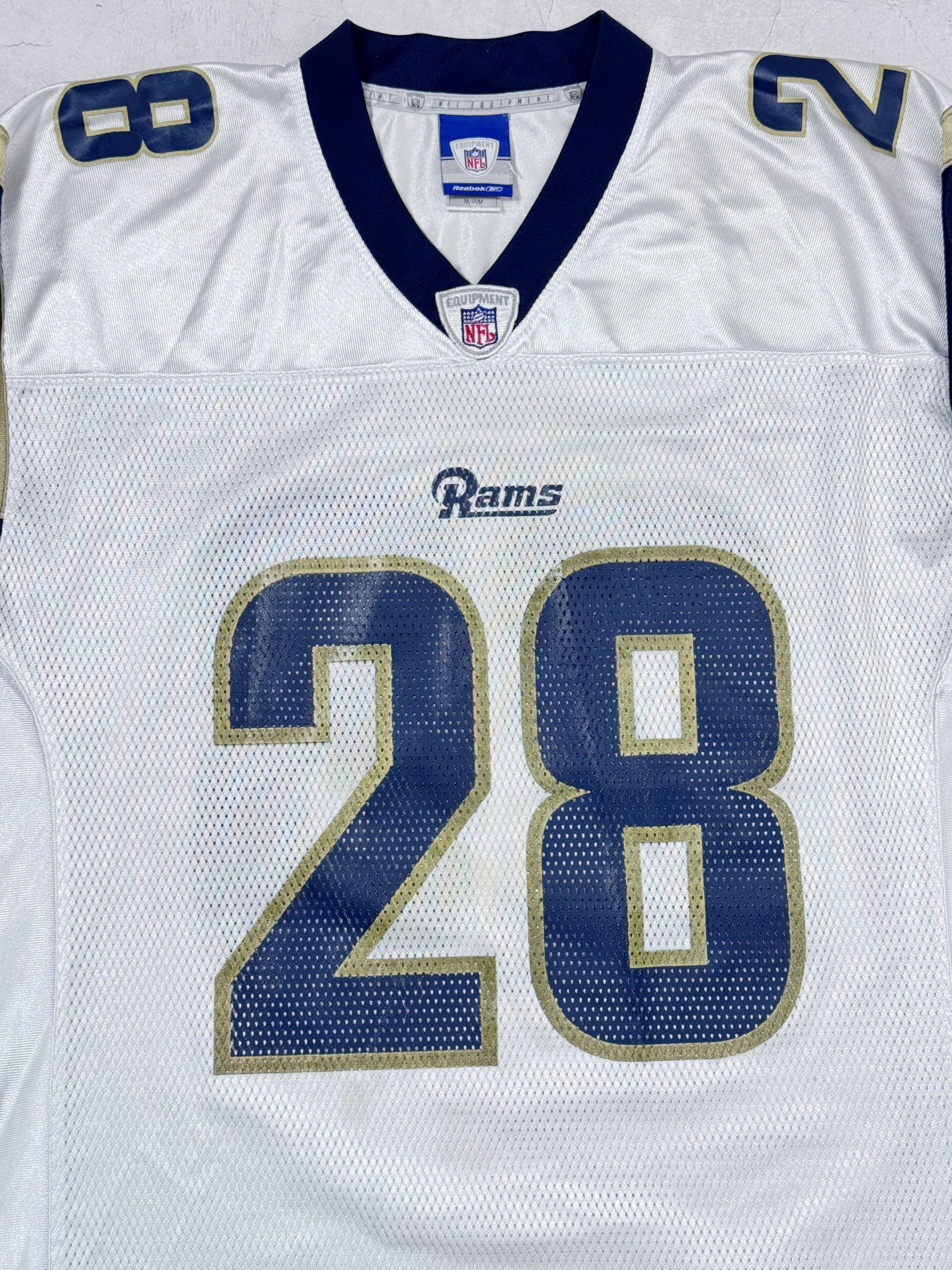 NFL Y2K Los Angeles Rams NFL Jersey #28 FAULK by Reebok Size US L / EU 52-54 / 3 - 5 Thumbnail