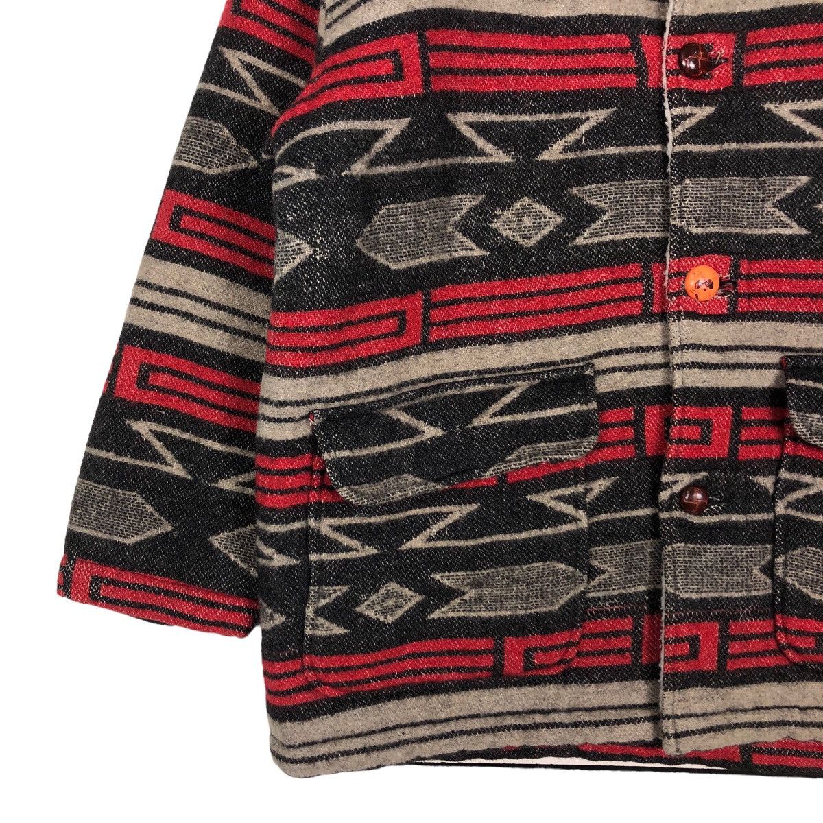 Toyo Enterprises 🔥Vintage Wool Jacket Navajo Native Design Kentucky Cardinal Size US M / EU 48-50 / 2 - 4 Thumbnail