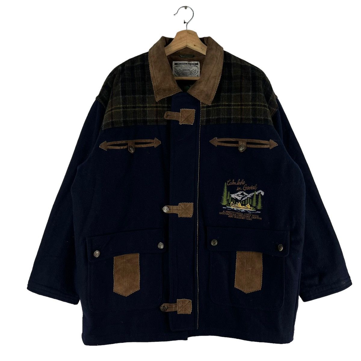 Issey Miyake 🔥VINTAGE CHORE WORK JACKET MULTI POCKET IM GAVIAL JAPAN Size US L / EU 52-54 / 3 - 1 Thumbnail