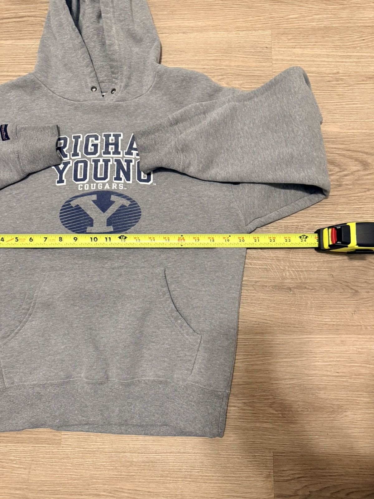 Jansport Heather grey Jansport BYU hoodie Size US S / EU 44-46 / 1 - 5 Thumbnail