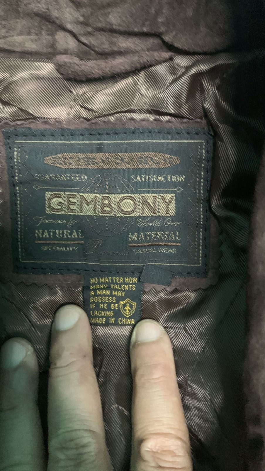 Vintage Vinamtahe Gembony Bomber Flight jacket Size US L / EU 52-54 / 3 - 8 Thumbnail