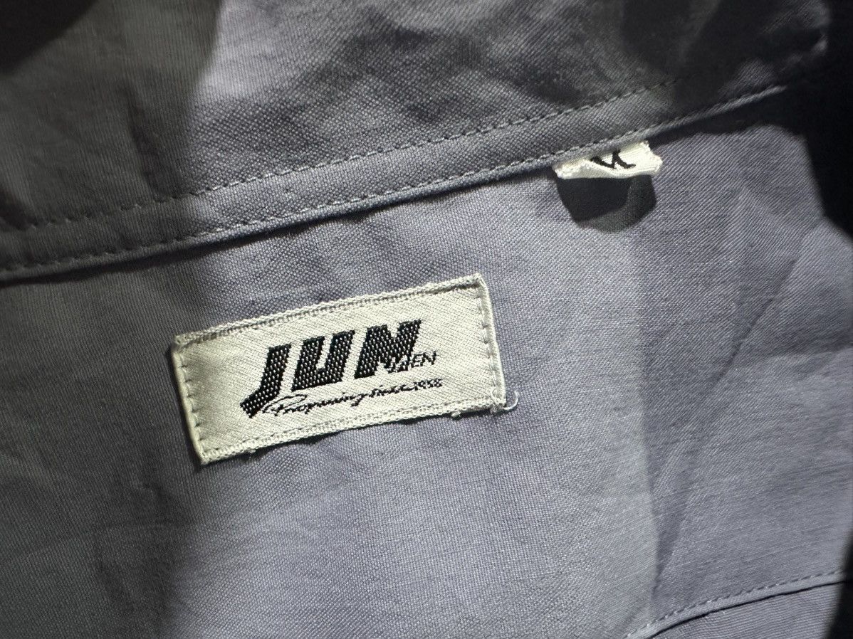 Japanese Brand 🔥Vintage Jun Men Camp Collar Shirt Short Sleeve Size US XL / EU 56 / 4 - 3 Thumbnail