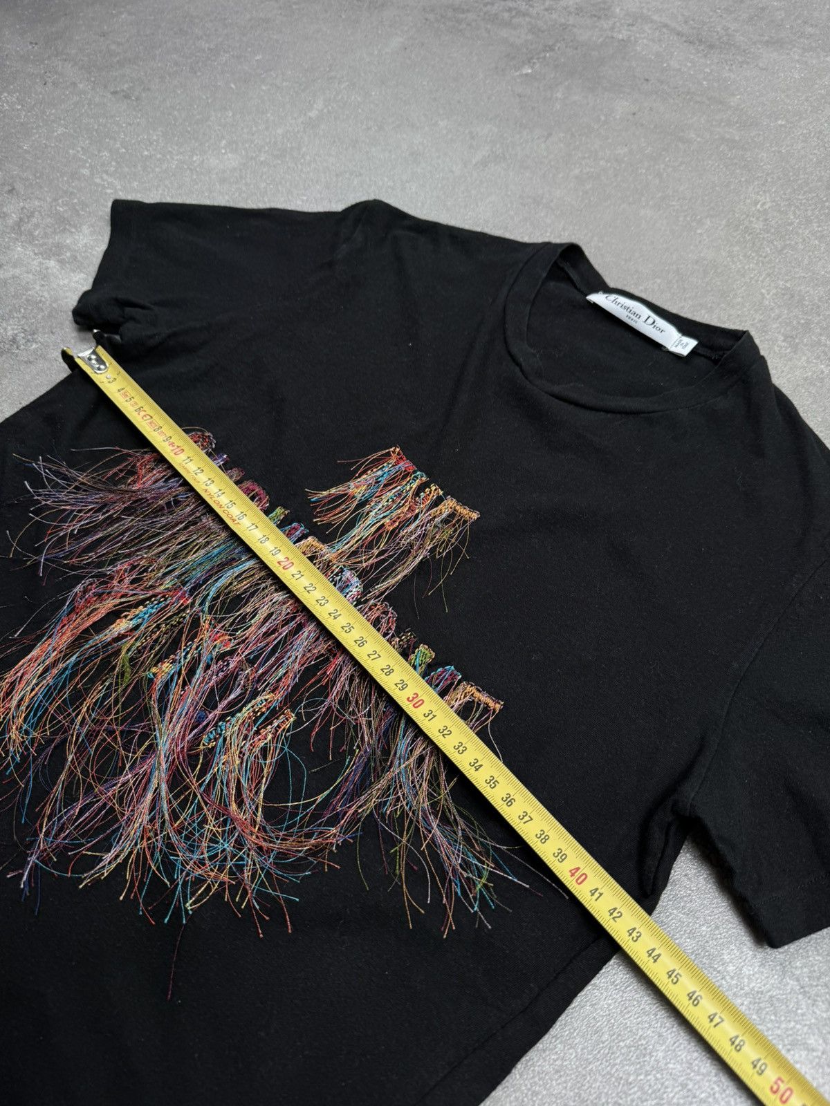 Dior × Vintage Christian Dior tshirt vintage archive avant garde retro 90s Size S / US 4 / IT 40 - 6 Thumbnail