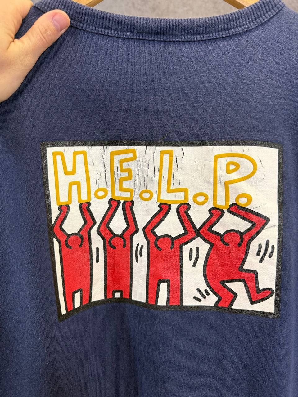 Keith Haring Keith Haring x Uniqlo vintage designer art sweatshirt Size US S / EU 44-46 / 1 - 8 Thumbnail