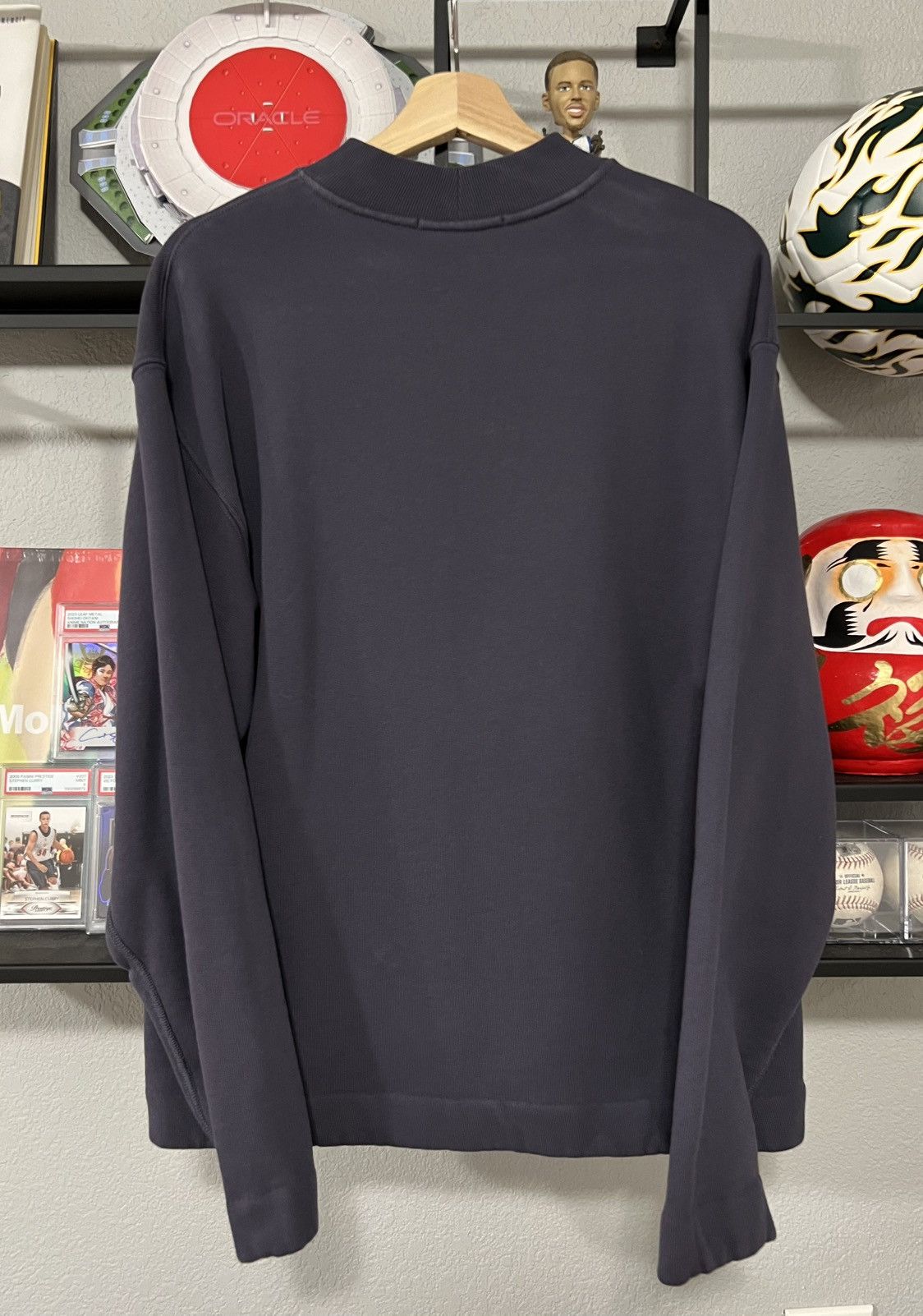 Stone Island Stone Island Marina Brushed Organic Crewneck Sweater Navy Size US M / EU 48-50 / 2 - 5 Thumbnail
