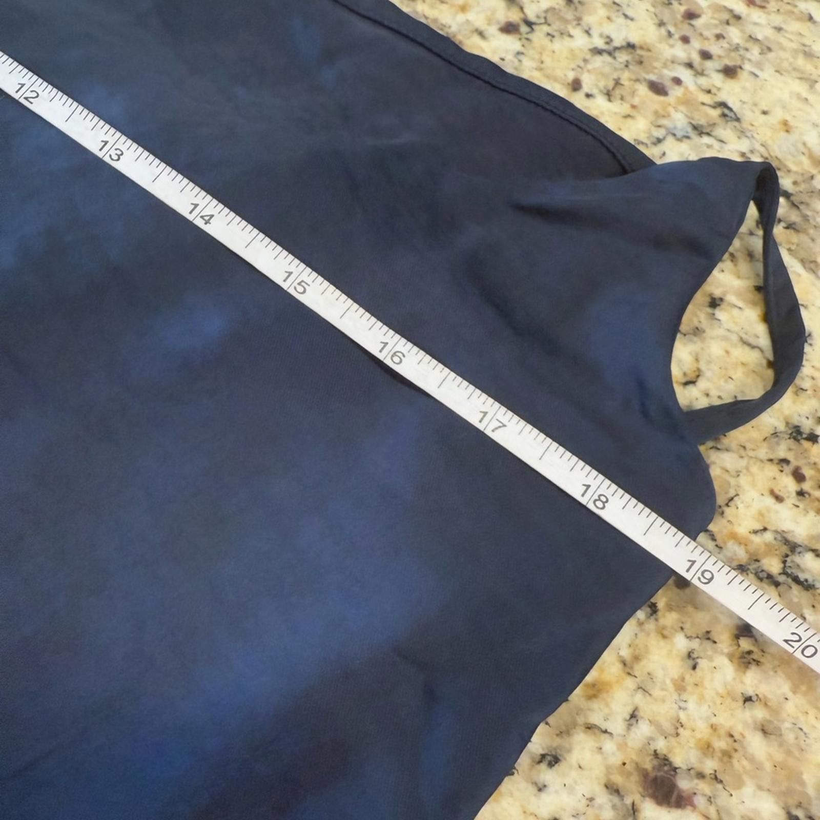 Other J for Justify navy blue silky sheath maxi dress SZ Large Size L / US 10 / IT 46 - 8 Thumbnail