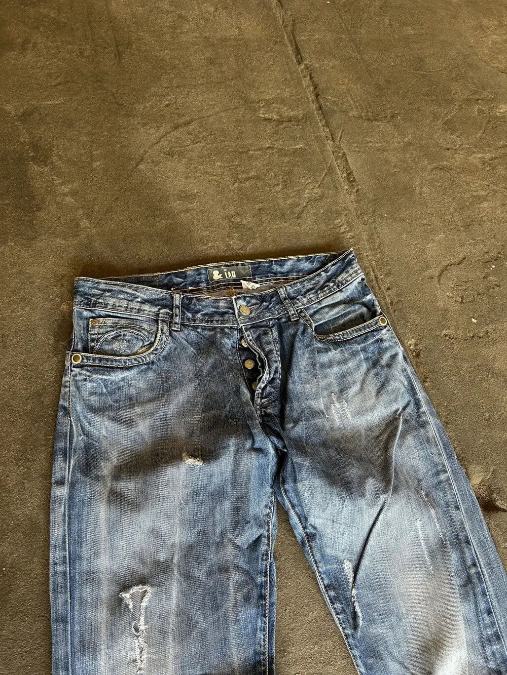 Hysteric Glamour × Japanese Brand Vintage Rick Owens Junya Watanabe Style Stone Washed Jeans Size US 32 / EU 48 - 5 Thumbnail