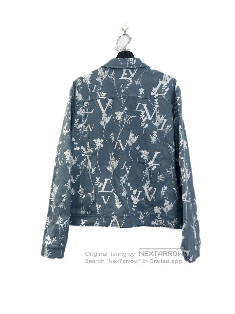 Louis Vuitton Louis Vuitton Plant monogrammed denim jacket Size US L / EU 52-54 / 3 - 2 Thumbnail