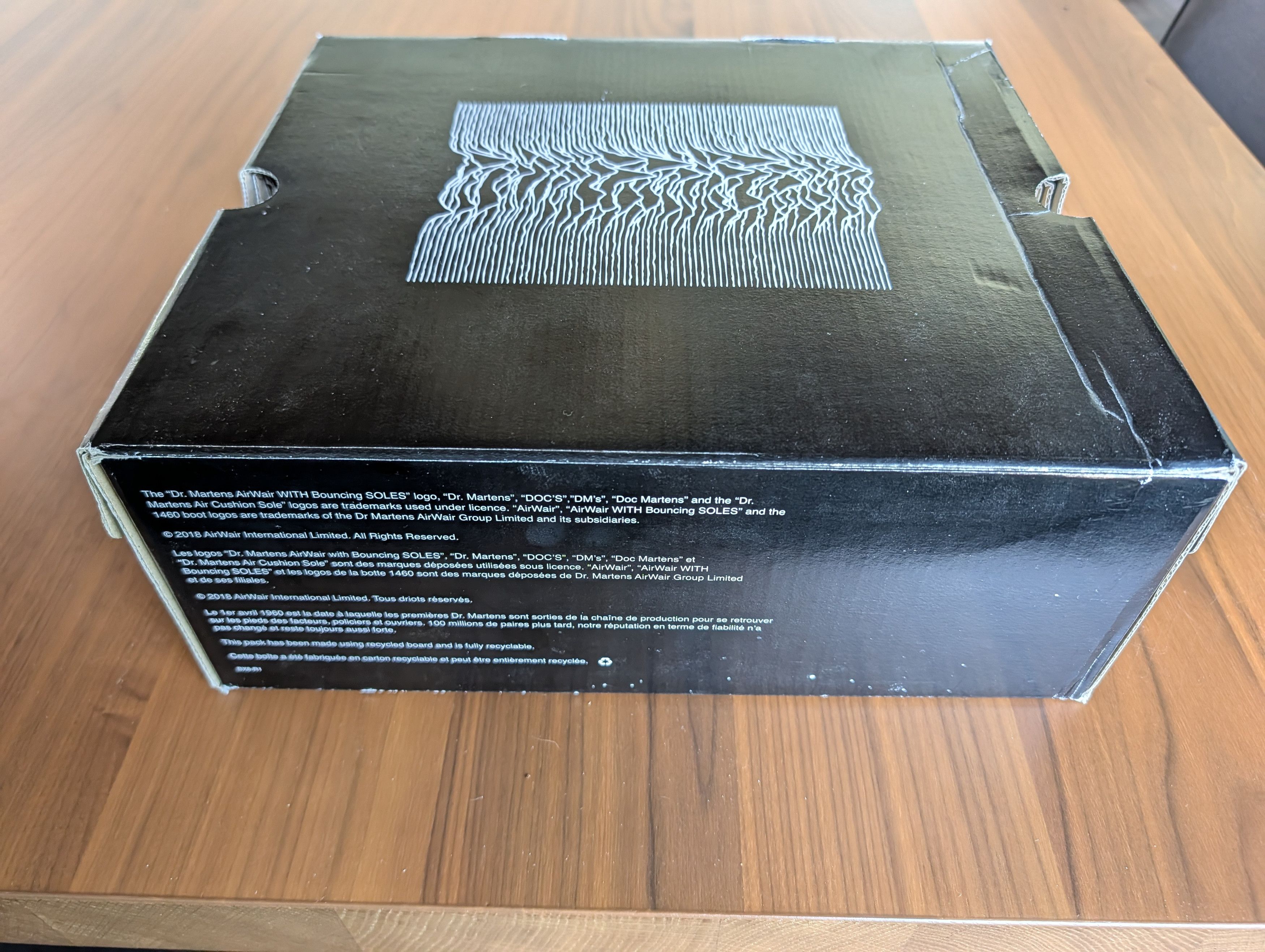 Dr. Martens × Joy Division 1460 Dr Martens x Joy Division unknown pleasures black Size US 10 / EU 43 - 11 Thumbnail