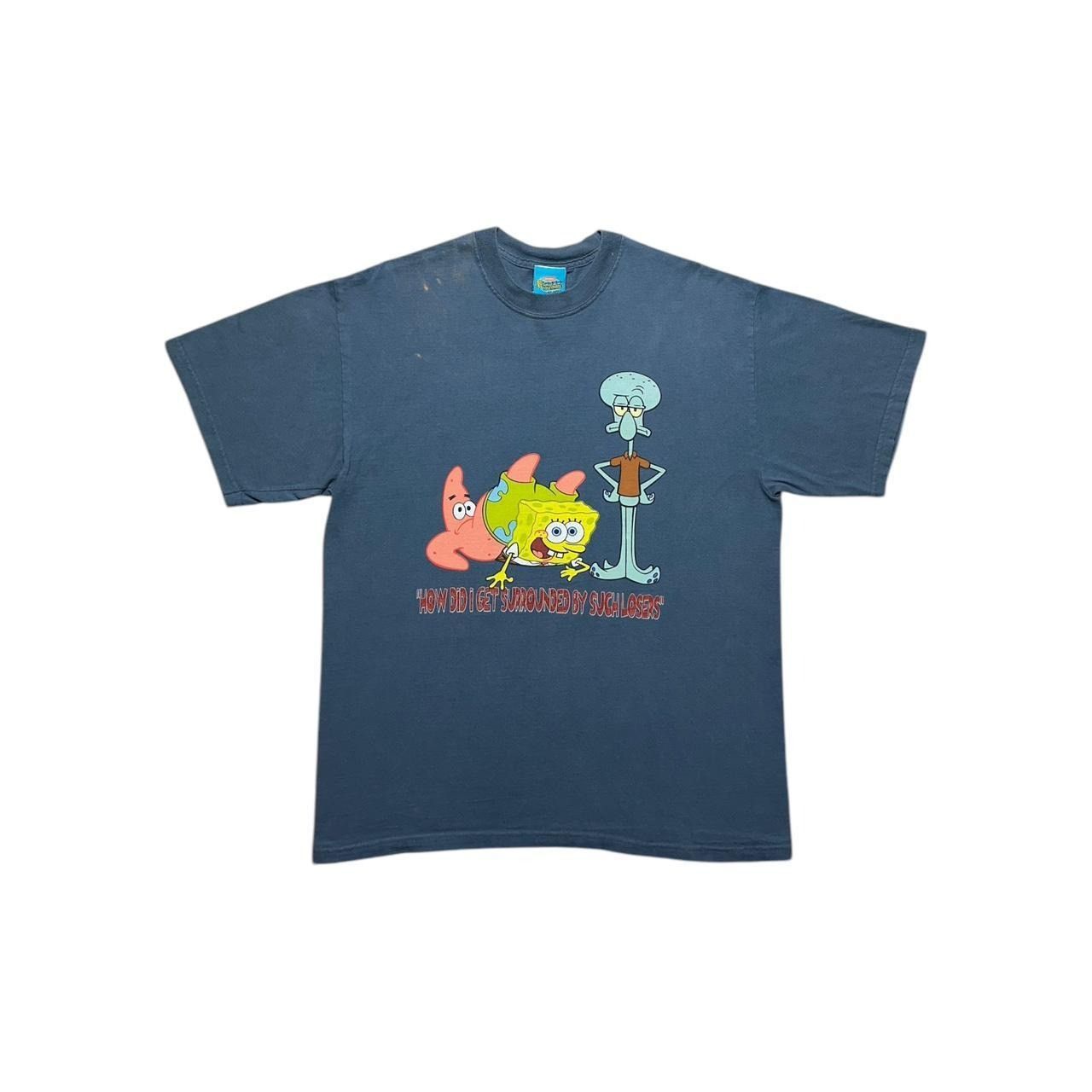 Nickelodeon × Vintage Spongebob Squidward Surrounded by Losers T-Shirts Size US L / EU 52-54 / 3 - 1 Thumbnail