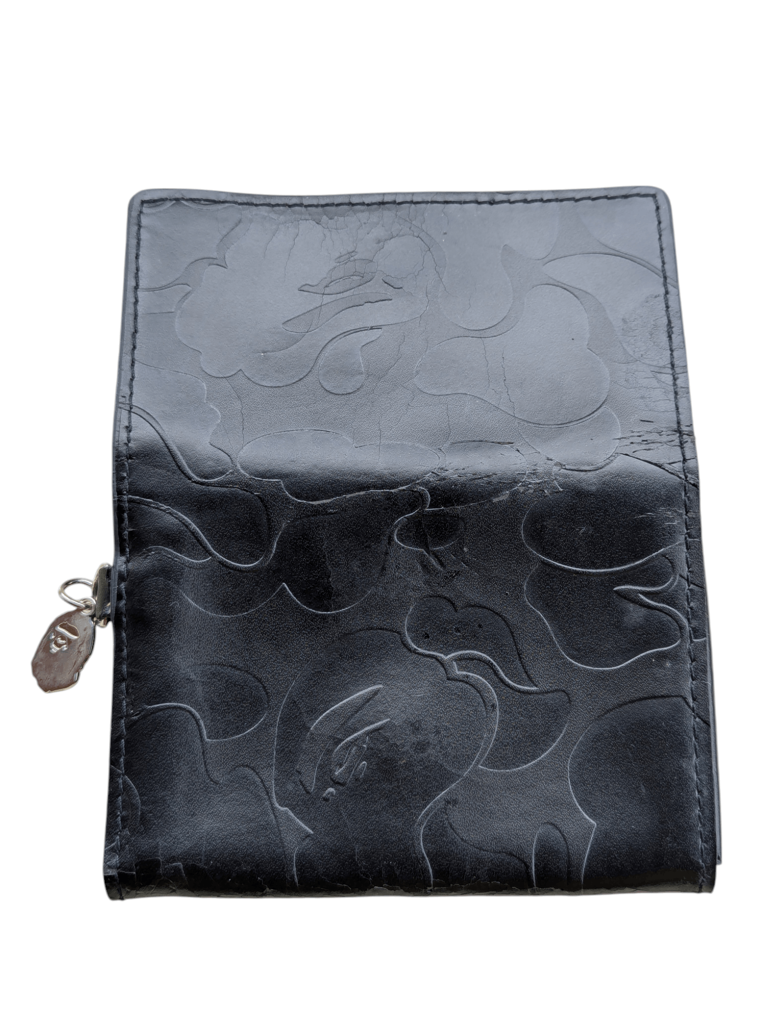 Bape A Bathing Ape Bape Embossed Leather Wallet Card Case Size ONE SIZE - 4 Thumbnail