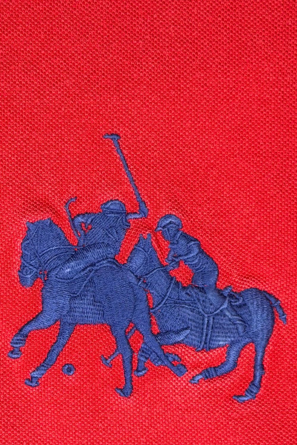 Polo Ralph Lauren Polo RL Big Pony Rugby Shirt LXVII Red Custom Fit Size L Size US M / EU 48-50 / 2 - 6 Thumbnail