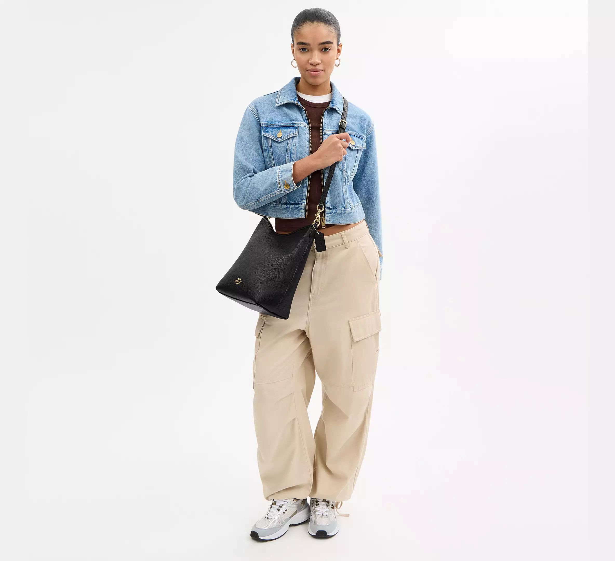 Coach NWT Coach Laurel Large Shoulder Bag CY684 Size ONE SIZE - 12 Thumbnail
