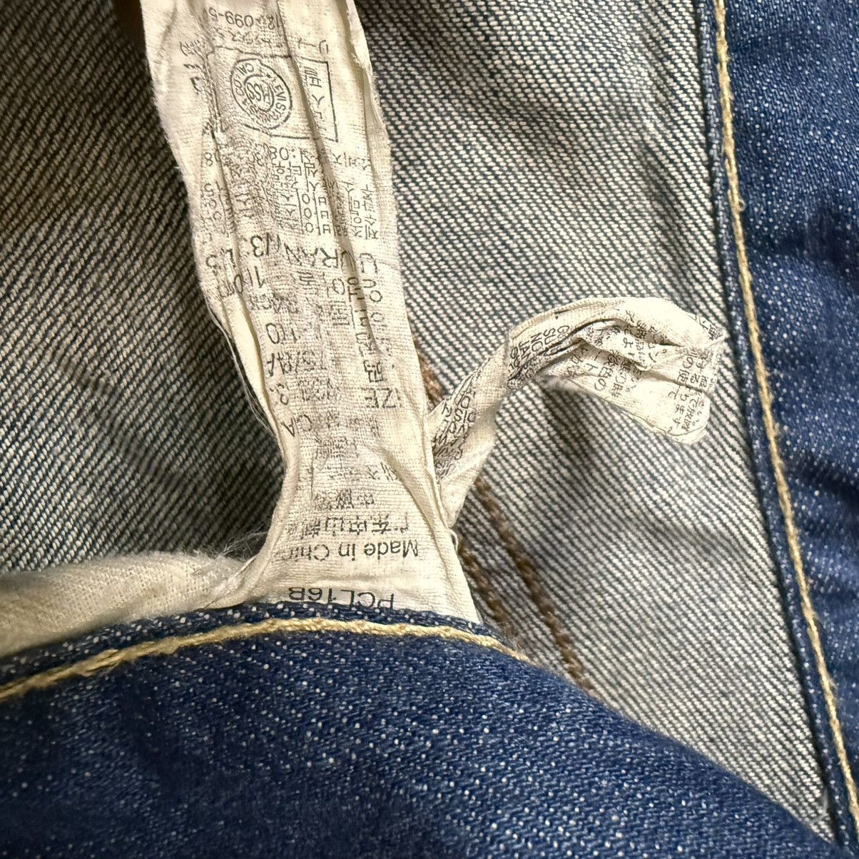 Beauty Beast 🔥 Levis 502 Distressed Mud Denim Size US 33 - 12 Thumbnail