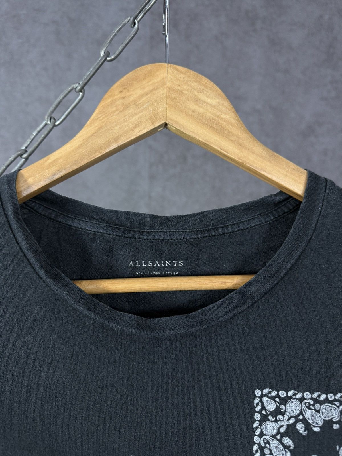 Allsaints Allsaints designer logo tee Size US L / EU 52-54 / 3 - 4 Thumbnail