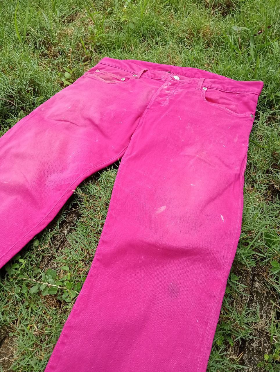 Dior × Hedi Slimane Dior Homme Combine Cotton Polyurethane Stretch Pants Size US 32 / EU 48 - 5 Thumbnail