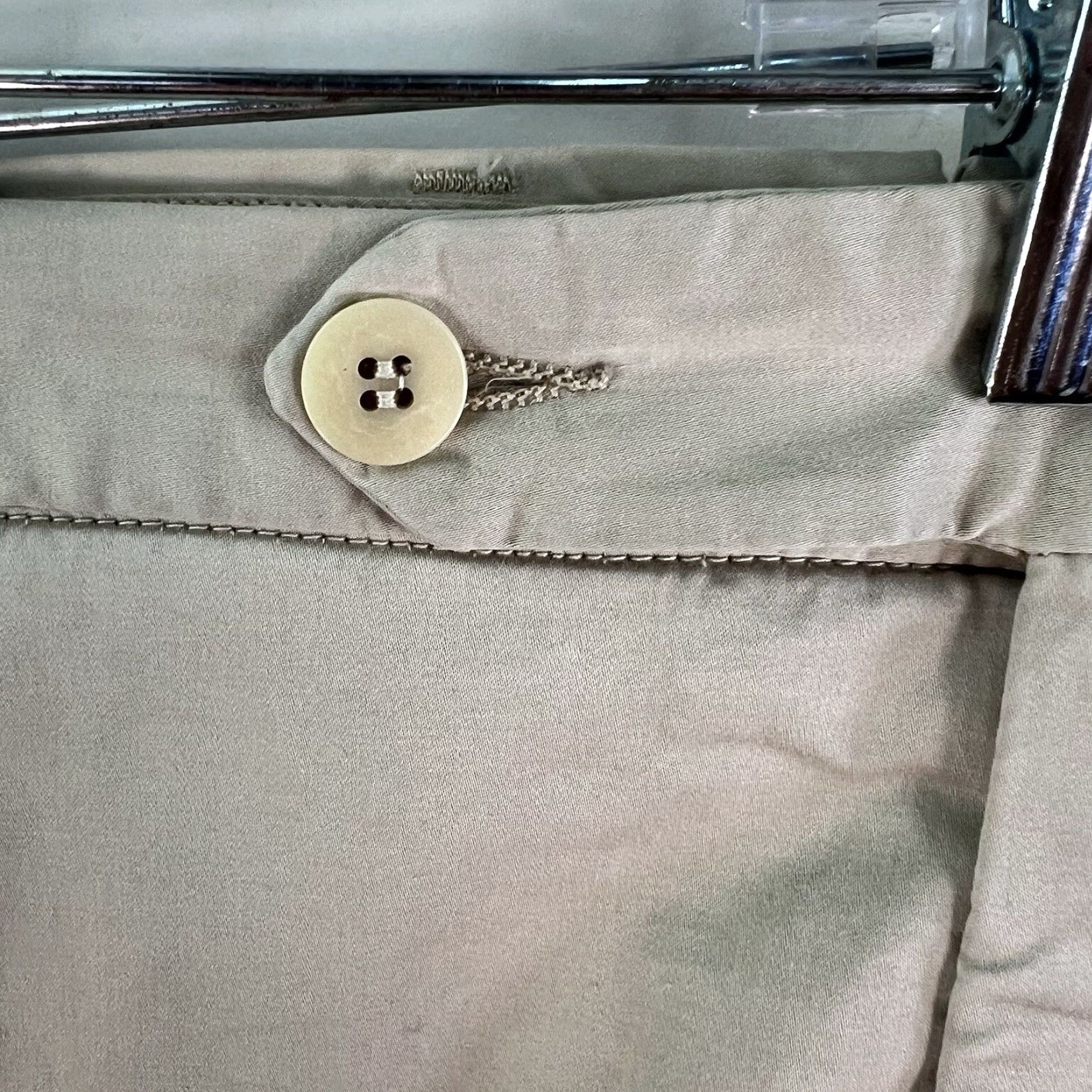 Vintage Rota Sport Mens Pants Chino Straight Beige 50 x 36 Cotton Blend Made in Italy Size US 34 / EU 50 - 6 Thumbnail