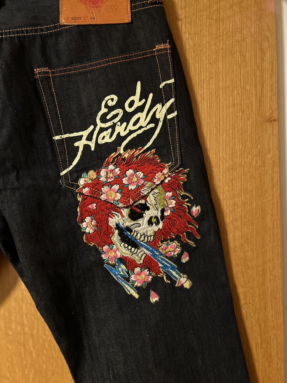 Ed Hardy Vintage Ed Hardy Baggy Jeans Size US 34 / EU 50 - 3 Thumbnail