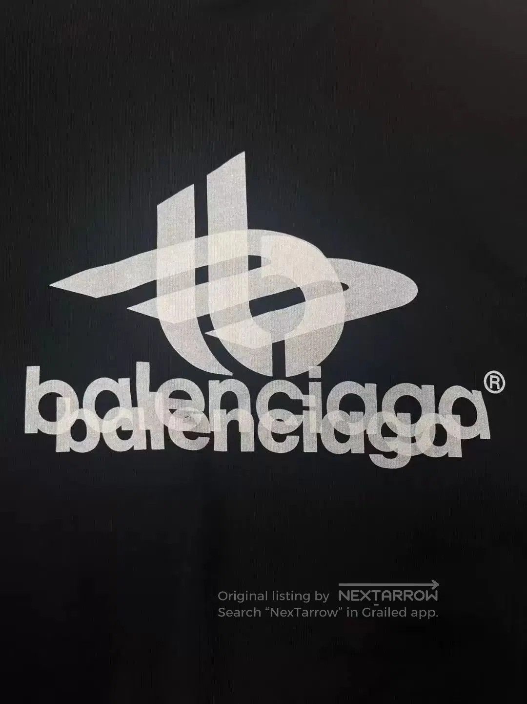 Balenciaga balenciaga black logo casual long sleeve sweatshirt. Size US S / EU 44-46 / 1 - 3 Thumbnail