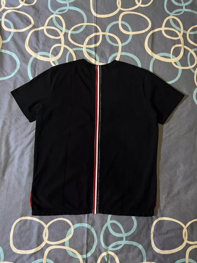 Thom Browne Thom Browne Classic back color stripe short-sleeved T-shirt Size US XL / EU 56 / 4 - 4 Thumbnail