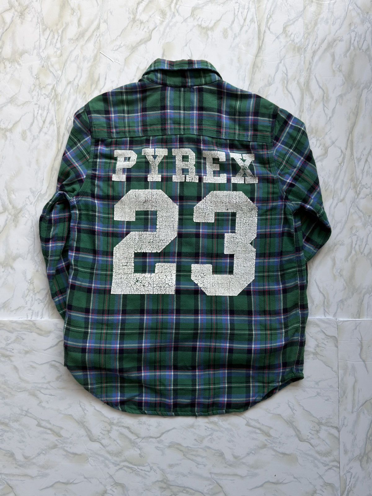 Pyrex Vision Pyrex Polo Rugby Flannel Size US S / EU 44-46 / 1 - 1 Thumbnail