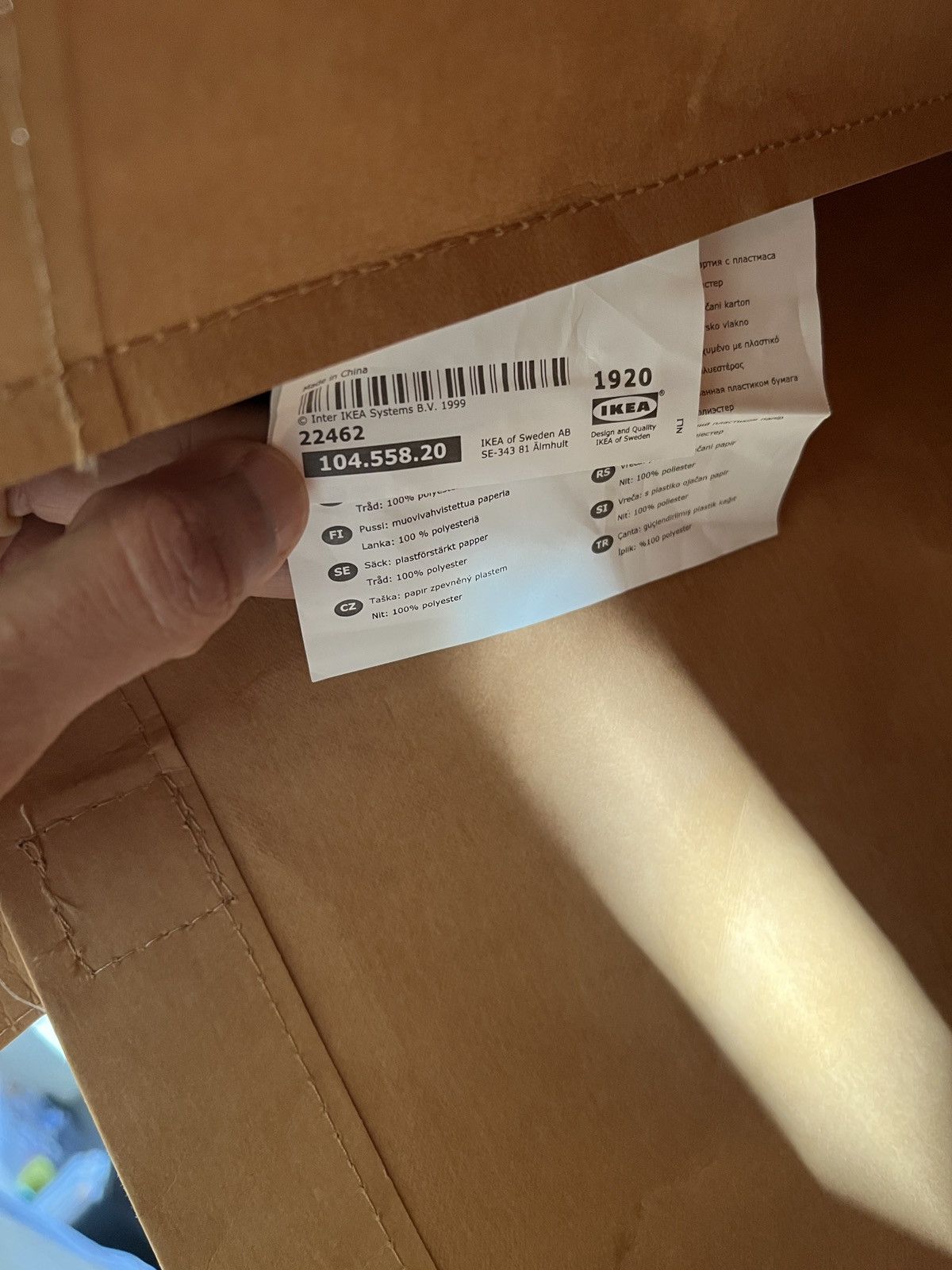 Off-White Ikea x Off-White tote bag Size ONE SIZE - 6 Thumbnail