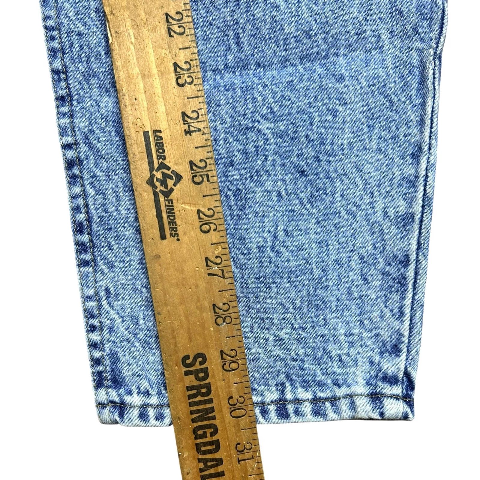 Lee VINTAGE Lee Stone Wash Tapered Jeans Women 90s High Rise 20 Denim Blue Size 42" / US 20 - 7 Thumbnail