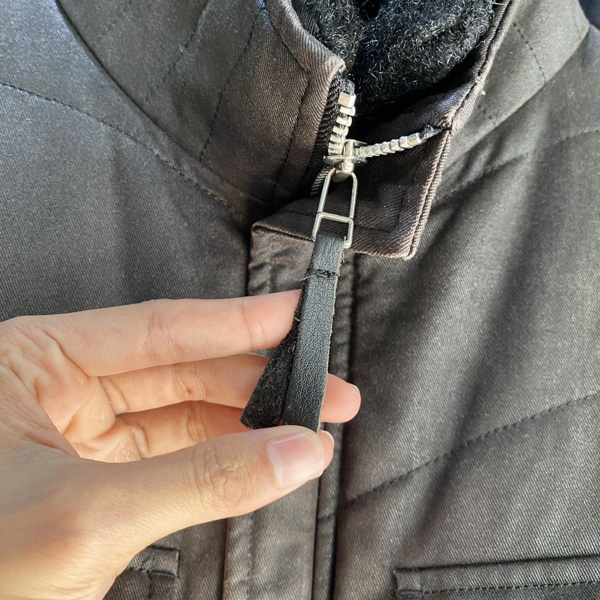 ABAHOUSE 2000s Abahouse - Wool Waxed Bikers Jackets Size US L / EU 52-54 / 3 - 13 Thumbnail