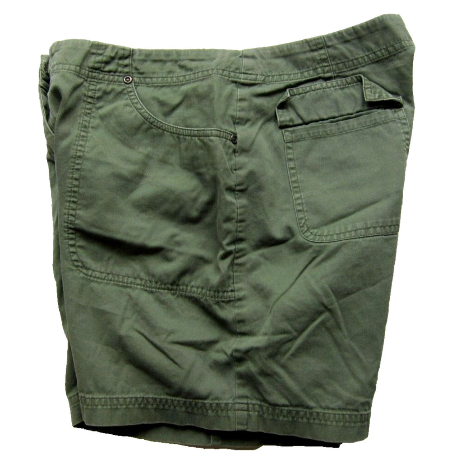 J. Jill J.Jill Shorts Women 4 Army Green 100% Cotton Pocket Chino Size 27" / US 4 / IT 40 - 5 Thumbnail