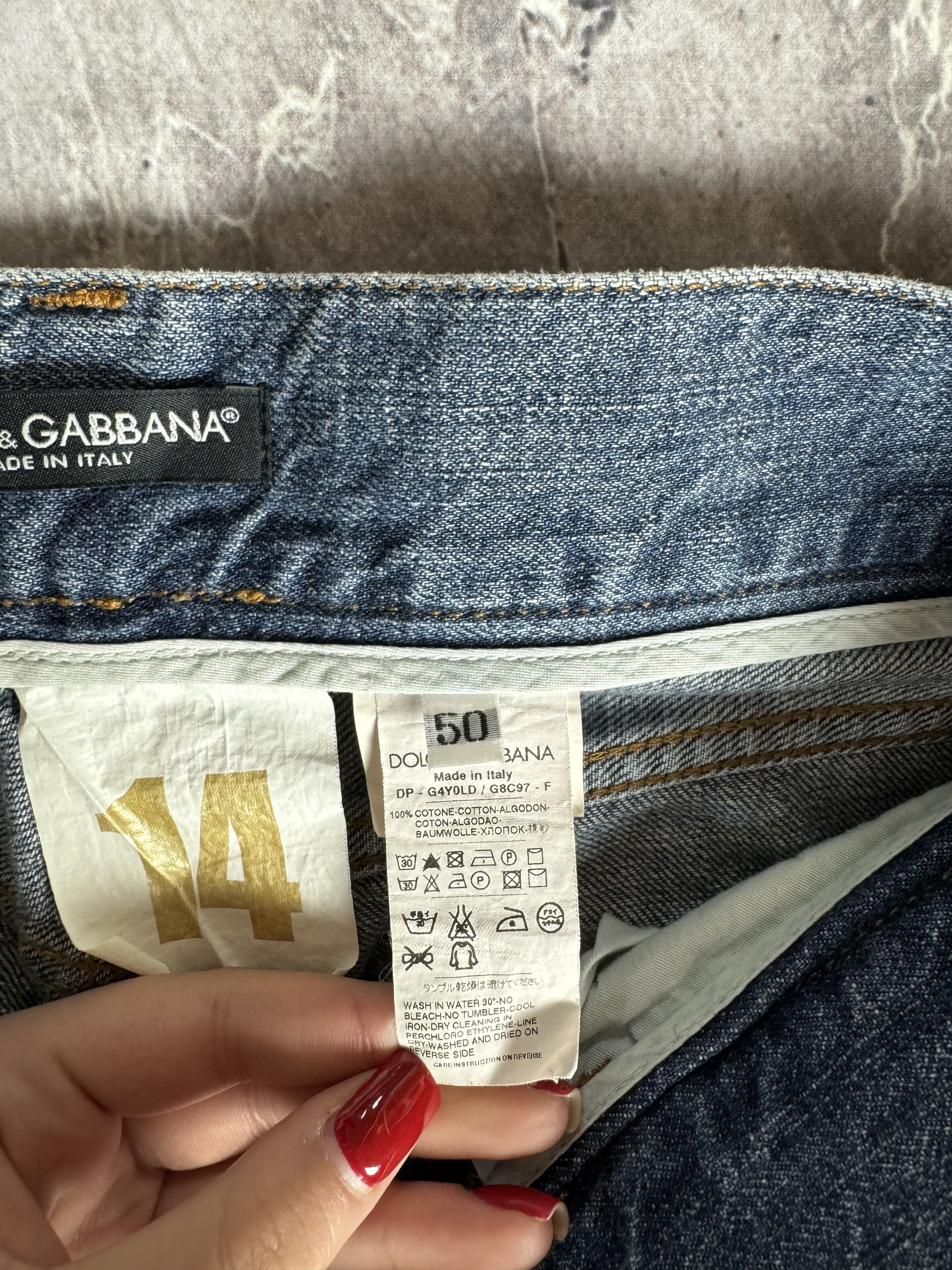 Dolce & Gabbana Vintage Dolce & Gabbana Denim Jeans Distressed Size US 34 / EU 50 - 4 Thumbnail