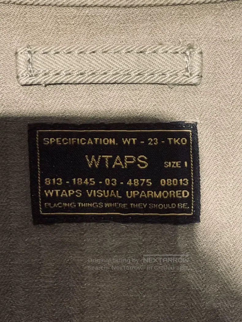 Wtaps Wtaps Olive Green Workwear Jacket Size US S / EU 44-46 / 1 - 2 Thumbnail