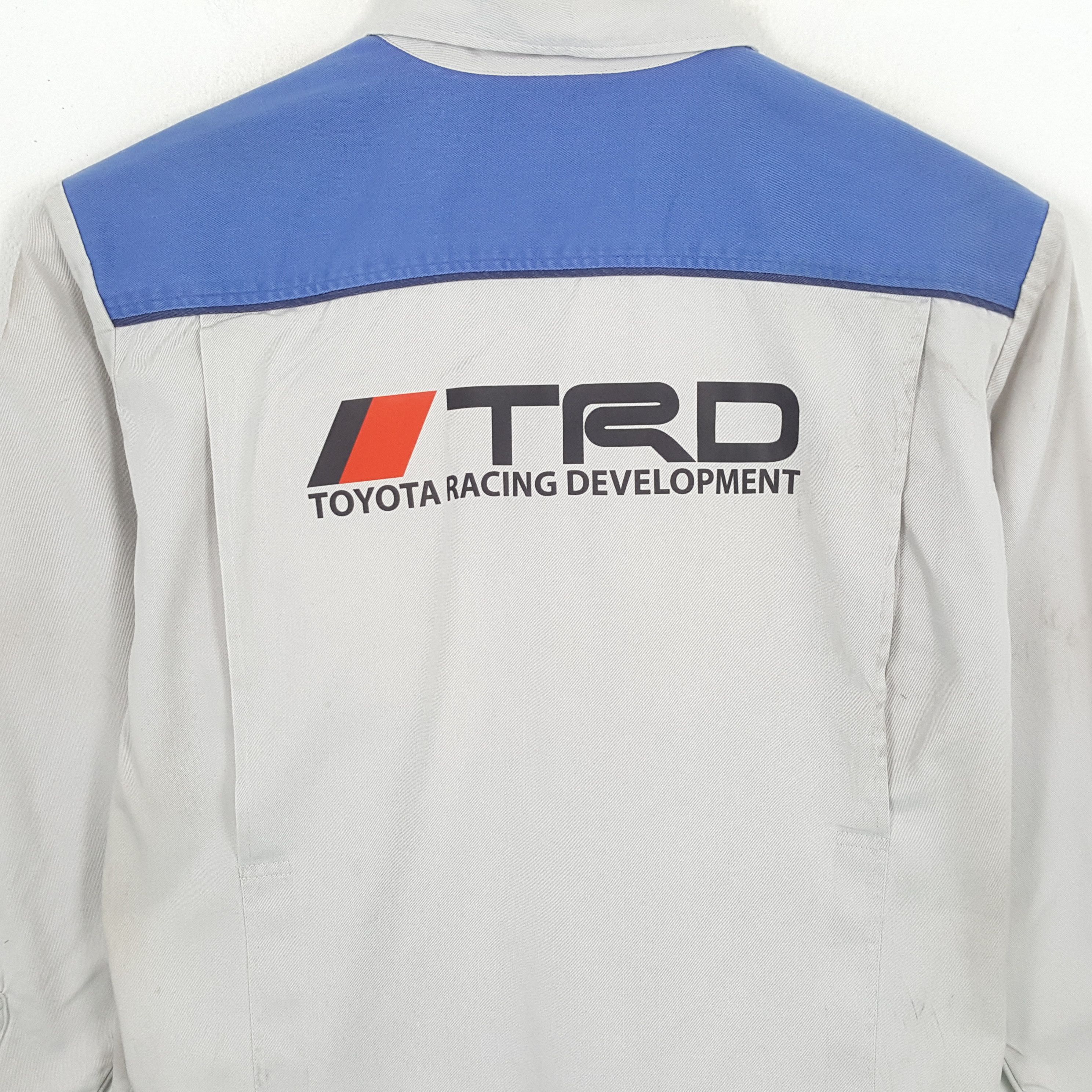 Vintage Vintage TRD TOYOTA RACING Japanese Brand Distressed Jacket Size US L / EU 52-54 / 3 - 2 Thumbnail