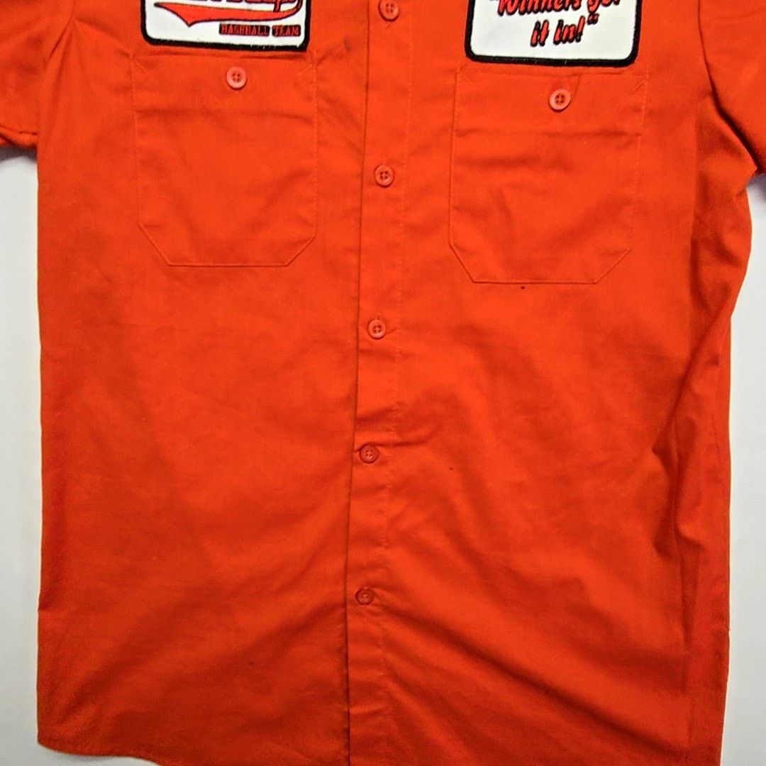 Other Humor Baseball Team Balls Deep Baseball Red M Button Up Size US M / EU 48-50 / 2 - 3 Thumbnail