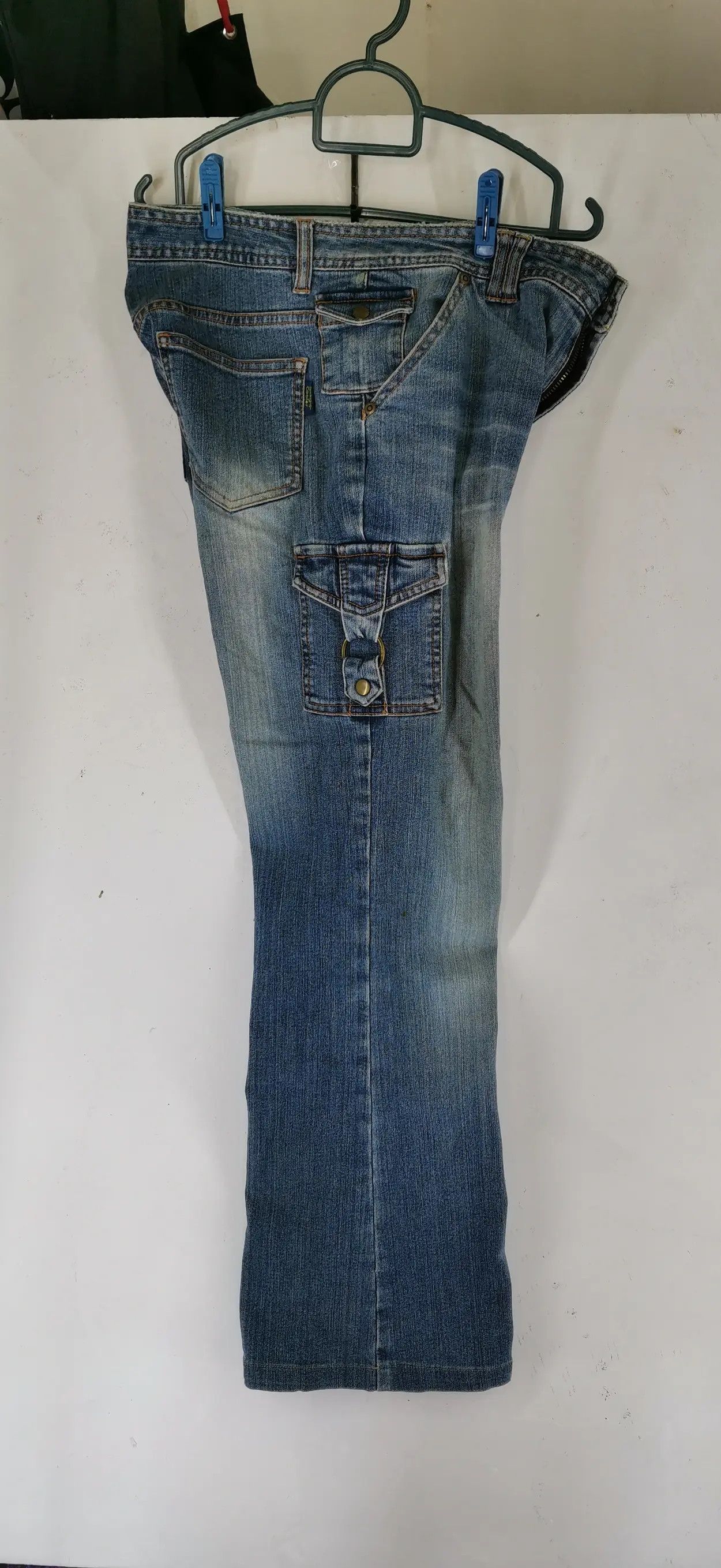 Vintage Vintage!!! Spring Cooler Multi Pocket Cargo Pants Size US 31 - 6 Thumbnail