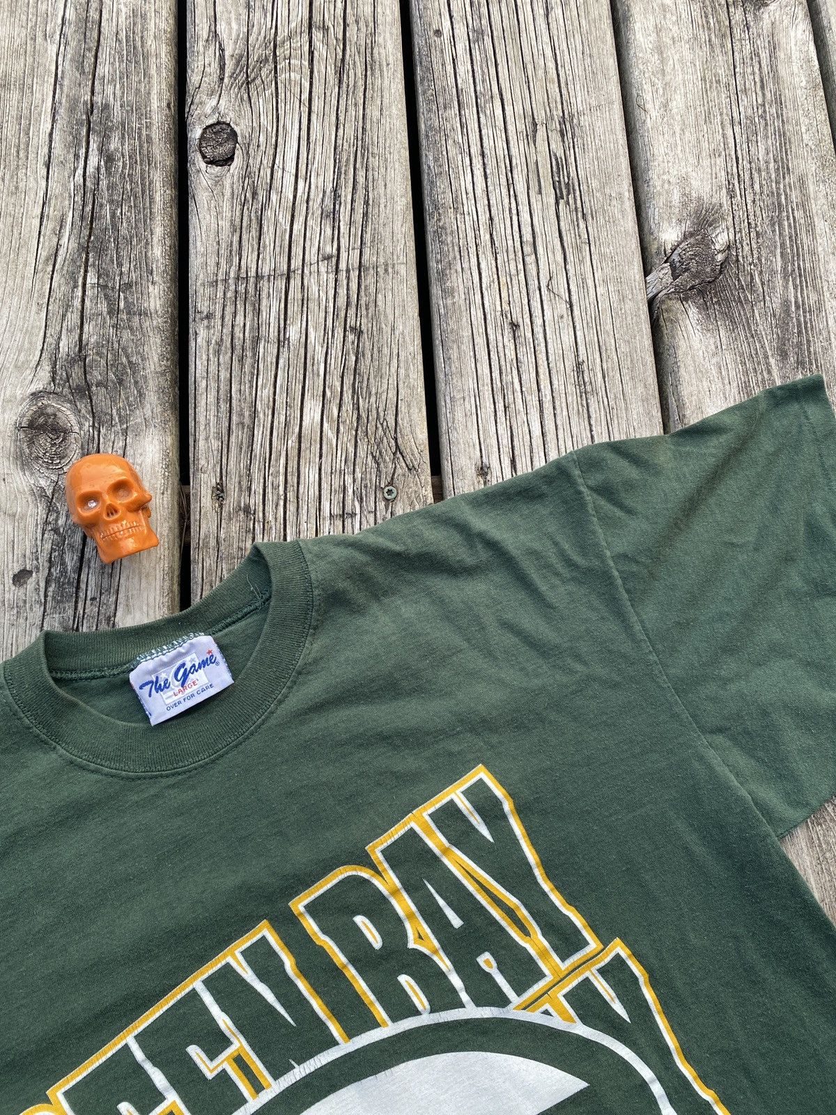 Vintage 90s Green Bay Packers big logo shirt sz L Size US L / EU 52-54 / 3 - 3 Thumbnail