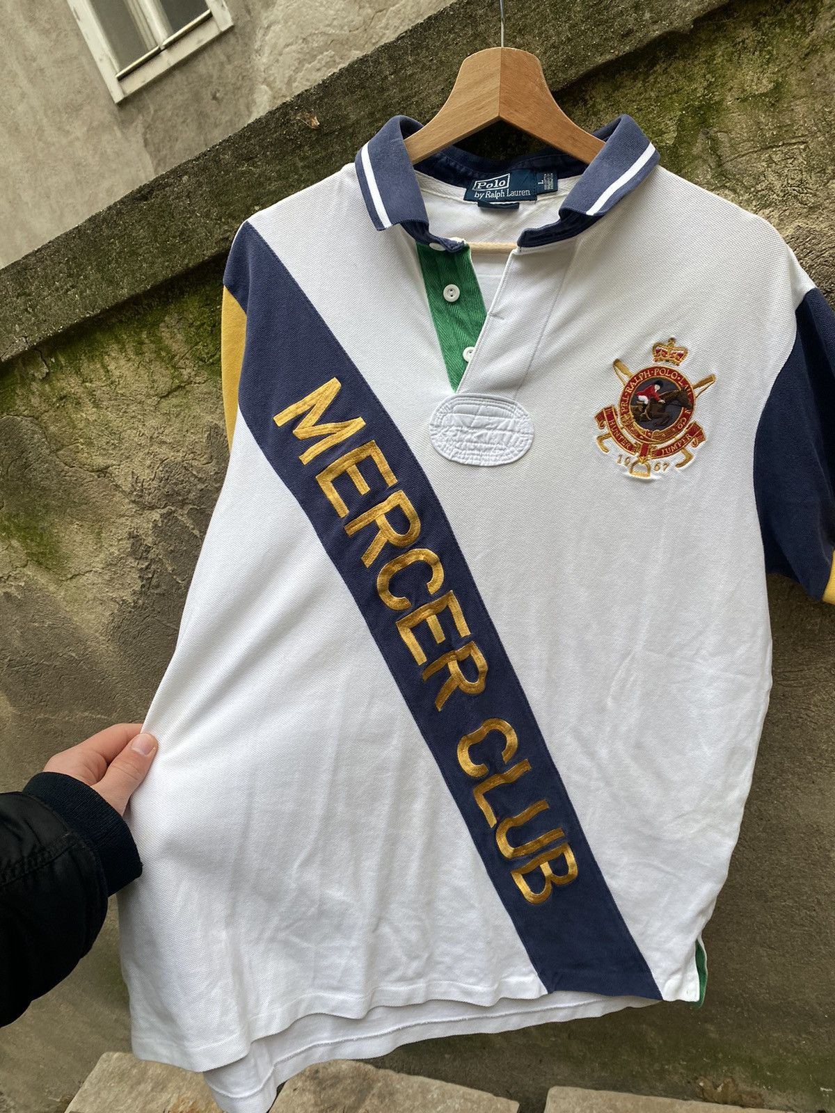 Polo Ralph Lauren × Vintage Vintage Polo Ralph Lauren Embroidered Logo Y2K Polo T-Shirt Size US L / EU 52-54 / 3 - 2 Thumbnail