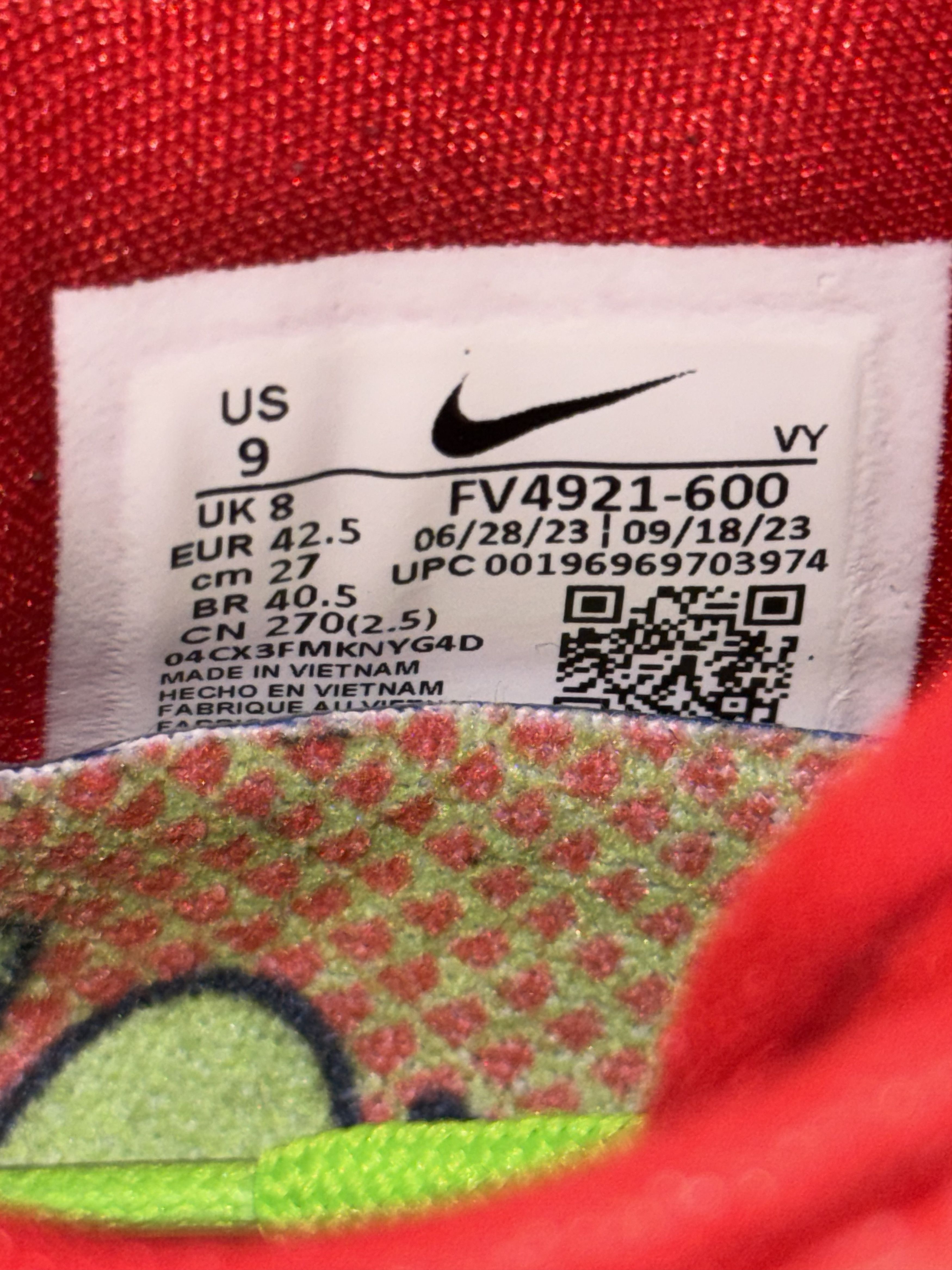 Nike Nike Kobe 6 Protro Low Reverse Grinch Size 9 Size US 9 / EU 42 - 8 Thumbnail