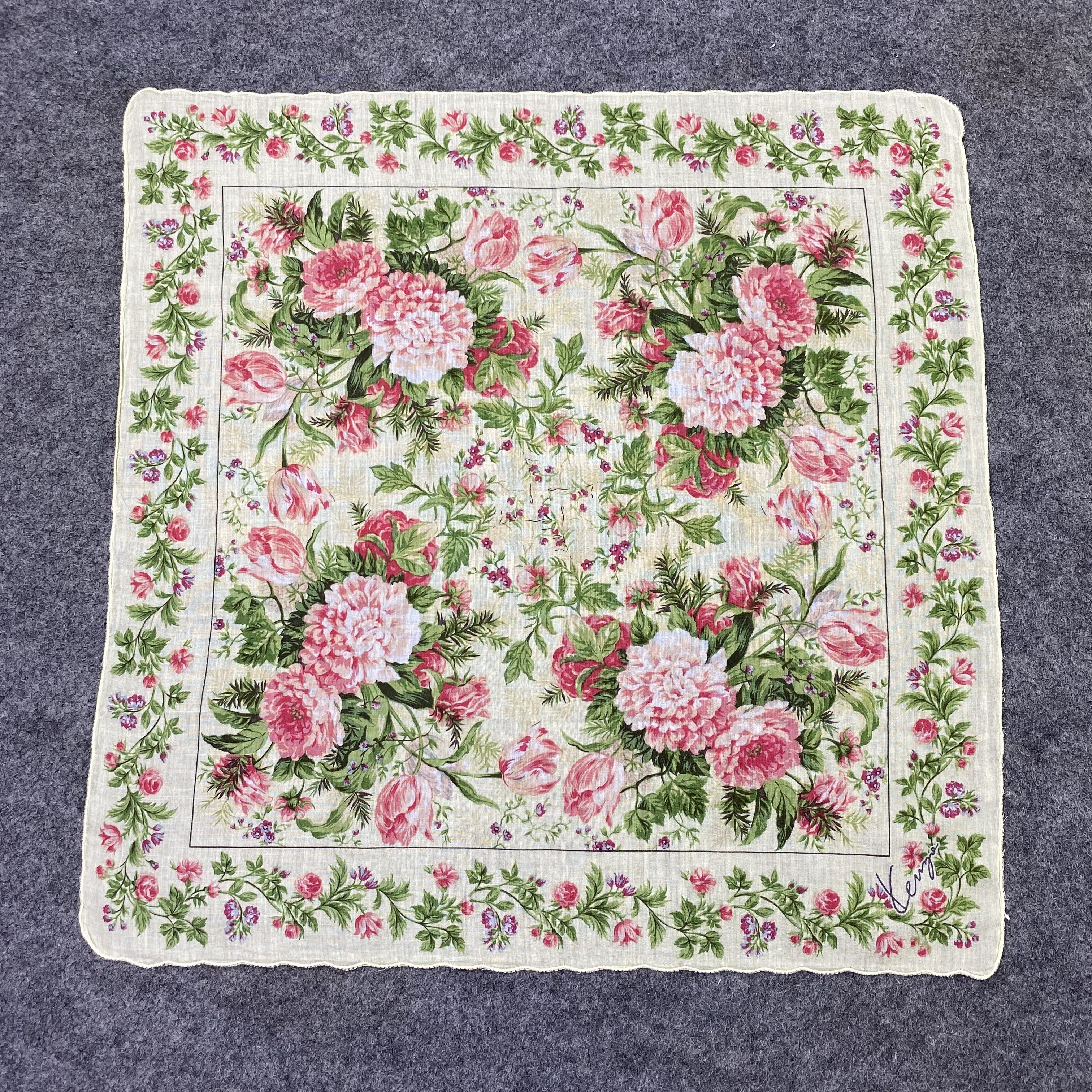 Kenzo Kenzo Handkerchief / Bandana / Neckerchief-B2093 Size ONE SIZE - 3 Thumbnail