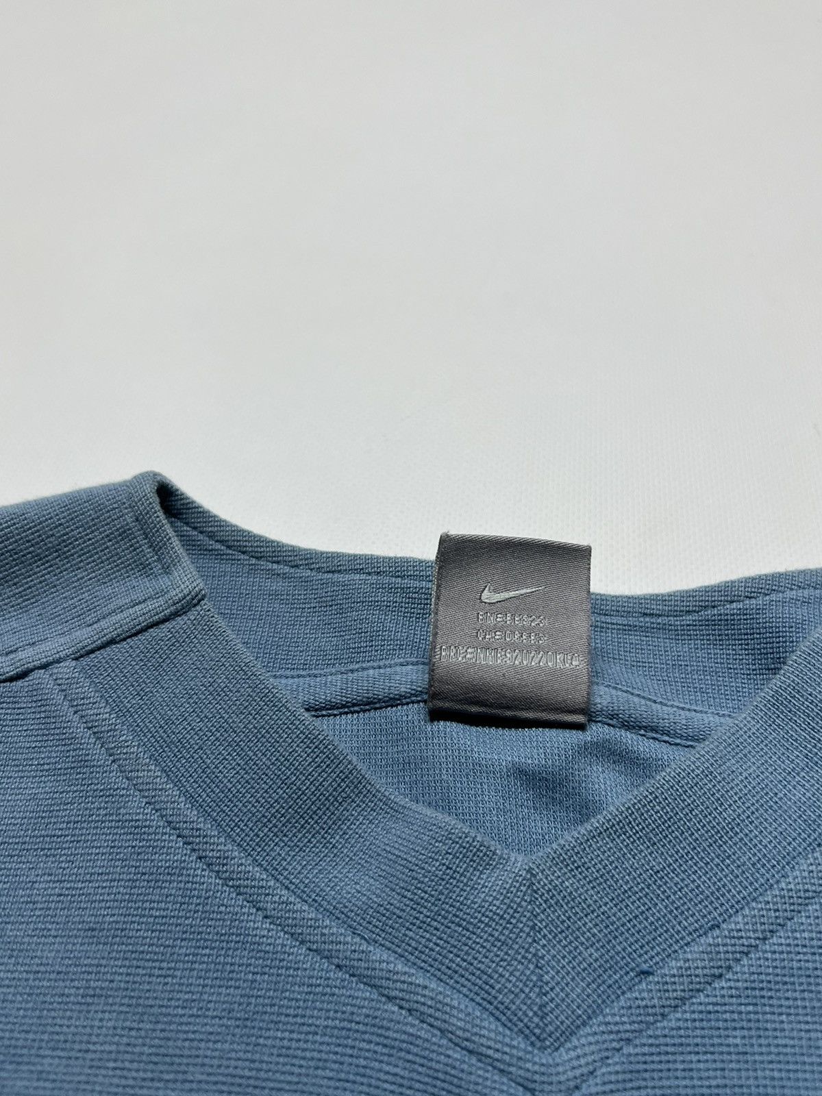 Vintage Vintage Y2k Nike 🩵 Center Mini Swoosh Long Sleeve 00’s Size M / US 6-8 / IT 42-44 - 9 Thumbnail