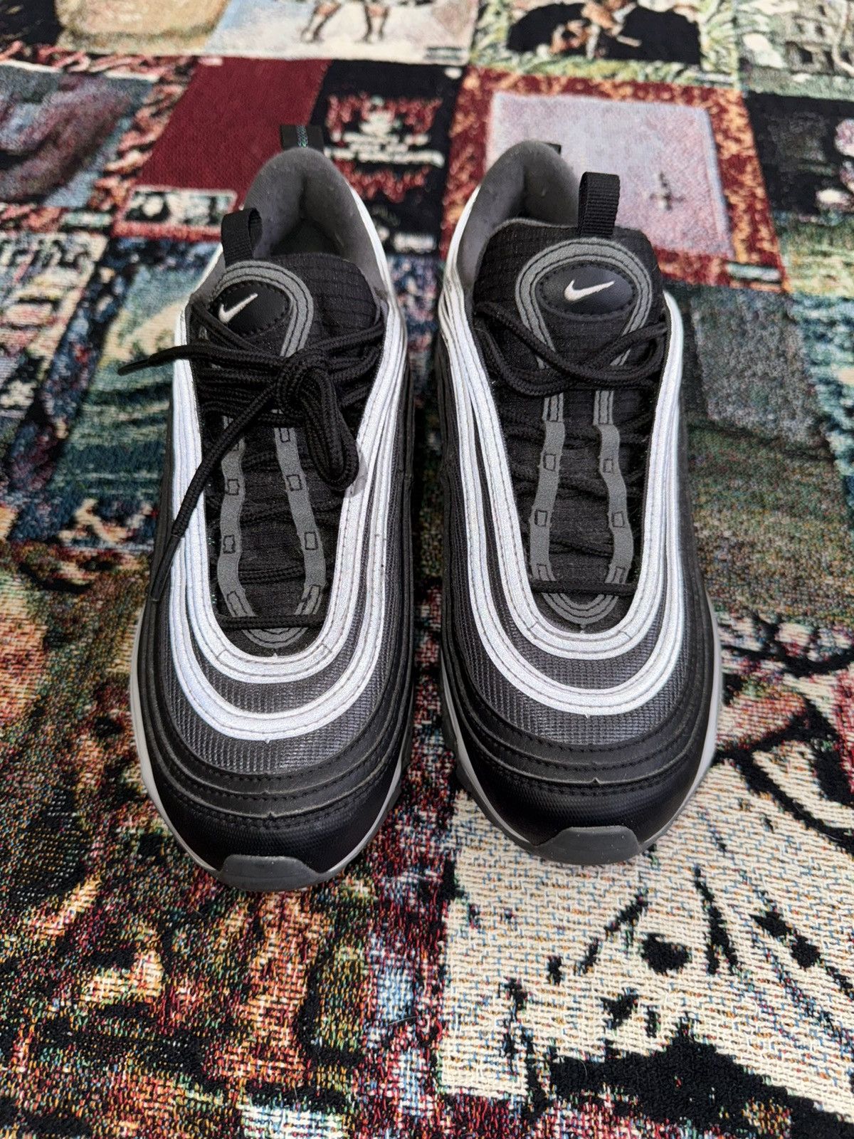 Nike Nike Air Max 97 Y2K GS 'Metallic Silver' Size US 6 / EU 39 - 4 Thumbnail
