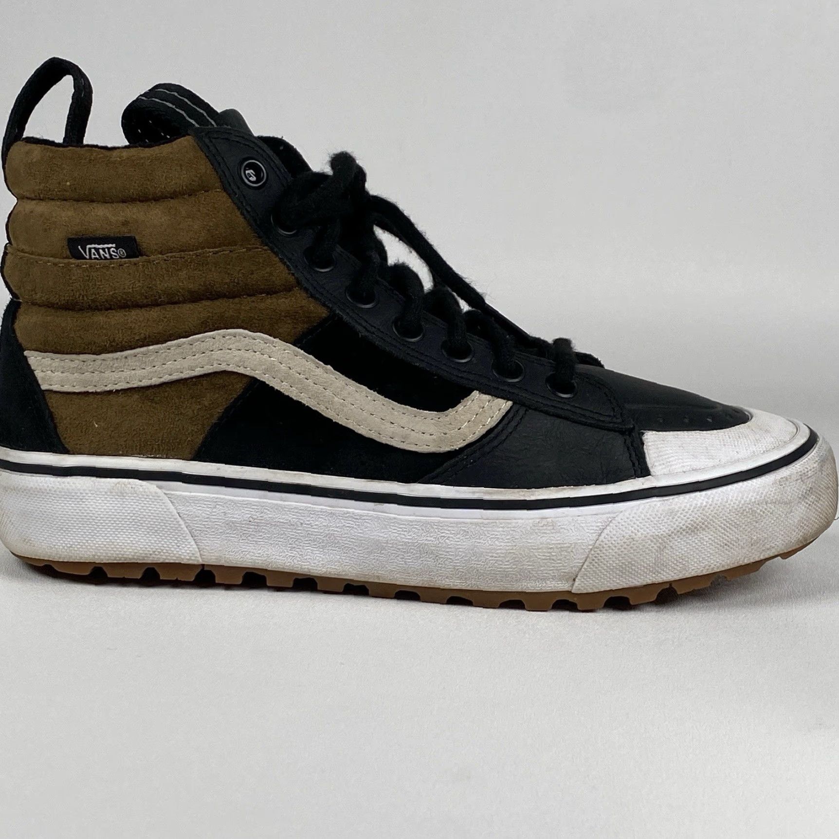 Vans Vans Sk8- Waterproof MTE High Brown Black Size 7 Mens Sneaker Size US 7 / EU 40 - 3 Thumbnail