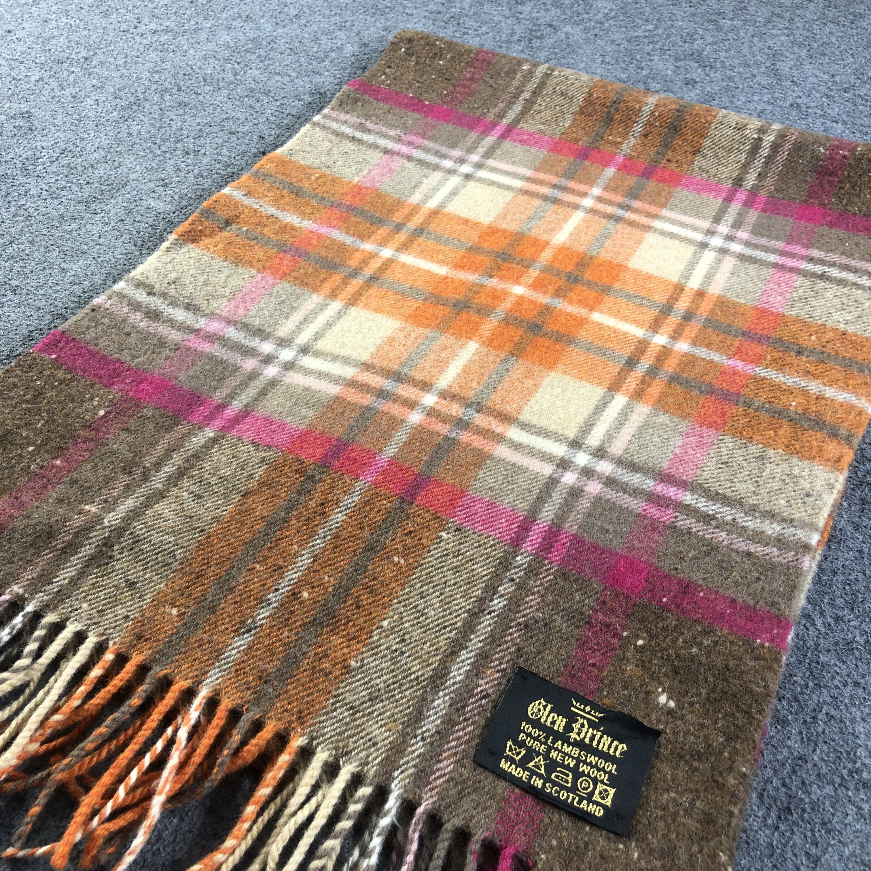 Hypebeast Glen Prince Wool Scarf Muffler V1162 Size ONE SIZE - 3 Thumbnail