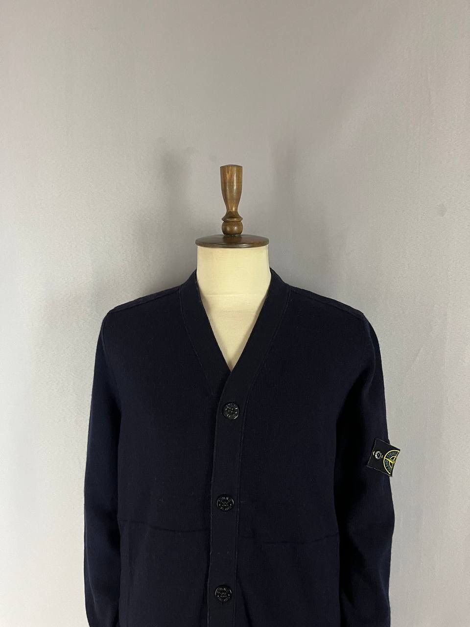 Stone Island Stone Island Sweater Cardigan Navy Size US XXL / EU 58 / 5 - 2 Thumbnail