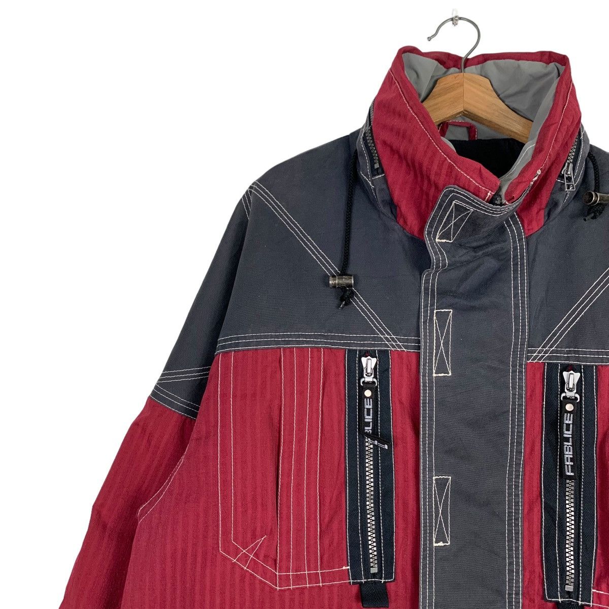 Vintage 90's FABLICE Champion Team Multi Pocket Jacket #0262-C12 Size US L / EU 52-54 / 3 - 7 Thumbnail